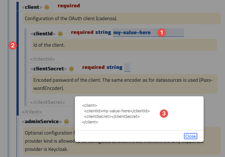 xml snippets guide